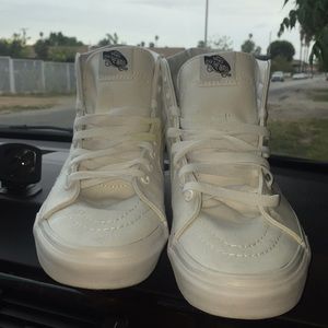 White Vans High-tops